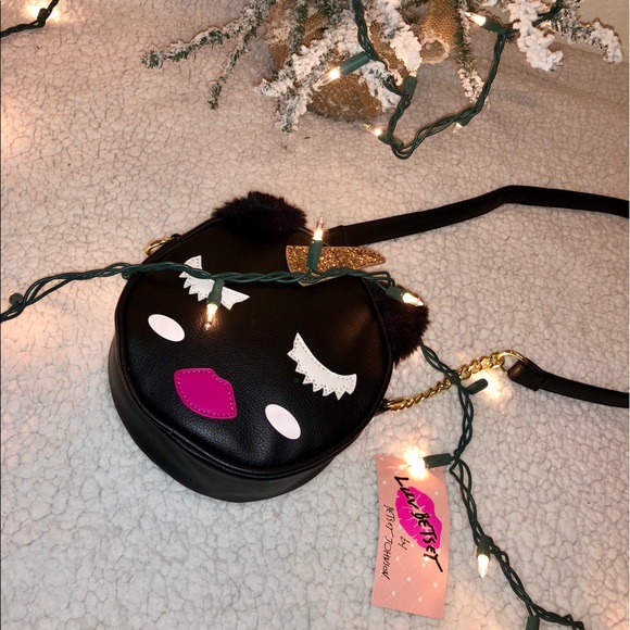 NOT AVAILABLE Betsy Johnson Black Unicorn - Picture 2 of 6